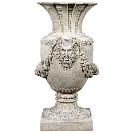 DESIGN TOSCANO The Greek Pan of Olympus Architectural Garden Urn: Each NE210151